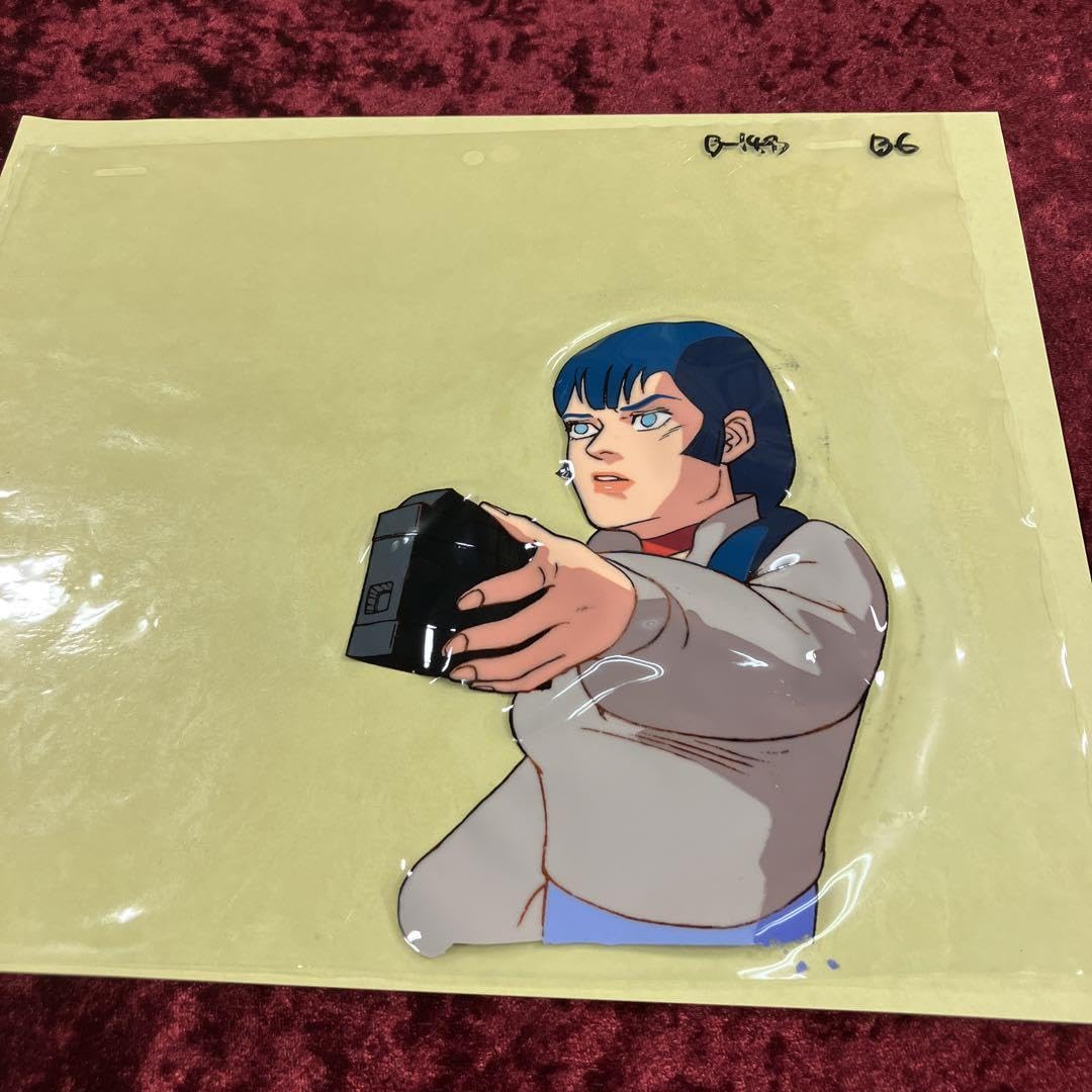 Amazon.co.jp: アニメセル画 伝説巨神イデオン カララアジバ 注意